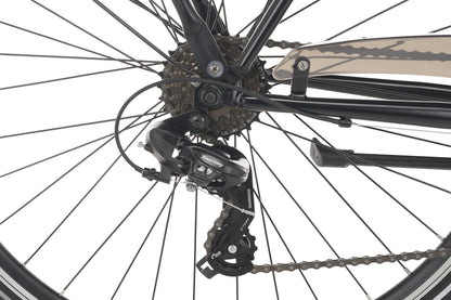 Premium D7 Herenfiets 7 Versnellingen Mat-Zwart