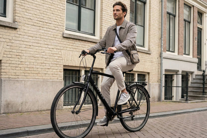 Premium D7 Herenfiets 7 Versnellingen Mat-Zwart