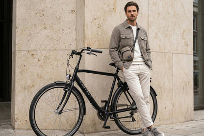 Premium D7 Plus Herenfiets 7 Versnellingen Mat-Zwart