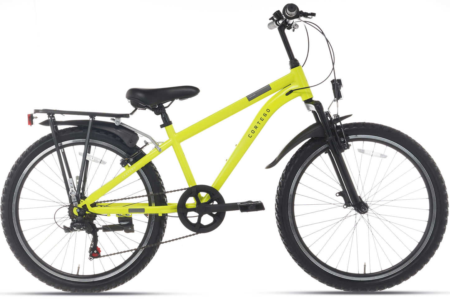 Ranger Plus 7-speed Jongensfiets 26 inch Fluogeel