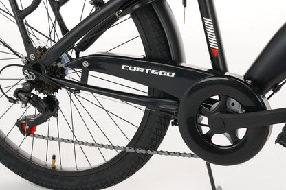 Rebel Jongensfiets 26 Inch Zwart - 6 Versnellingen