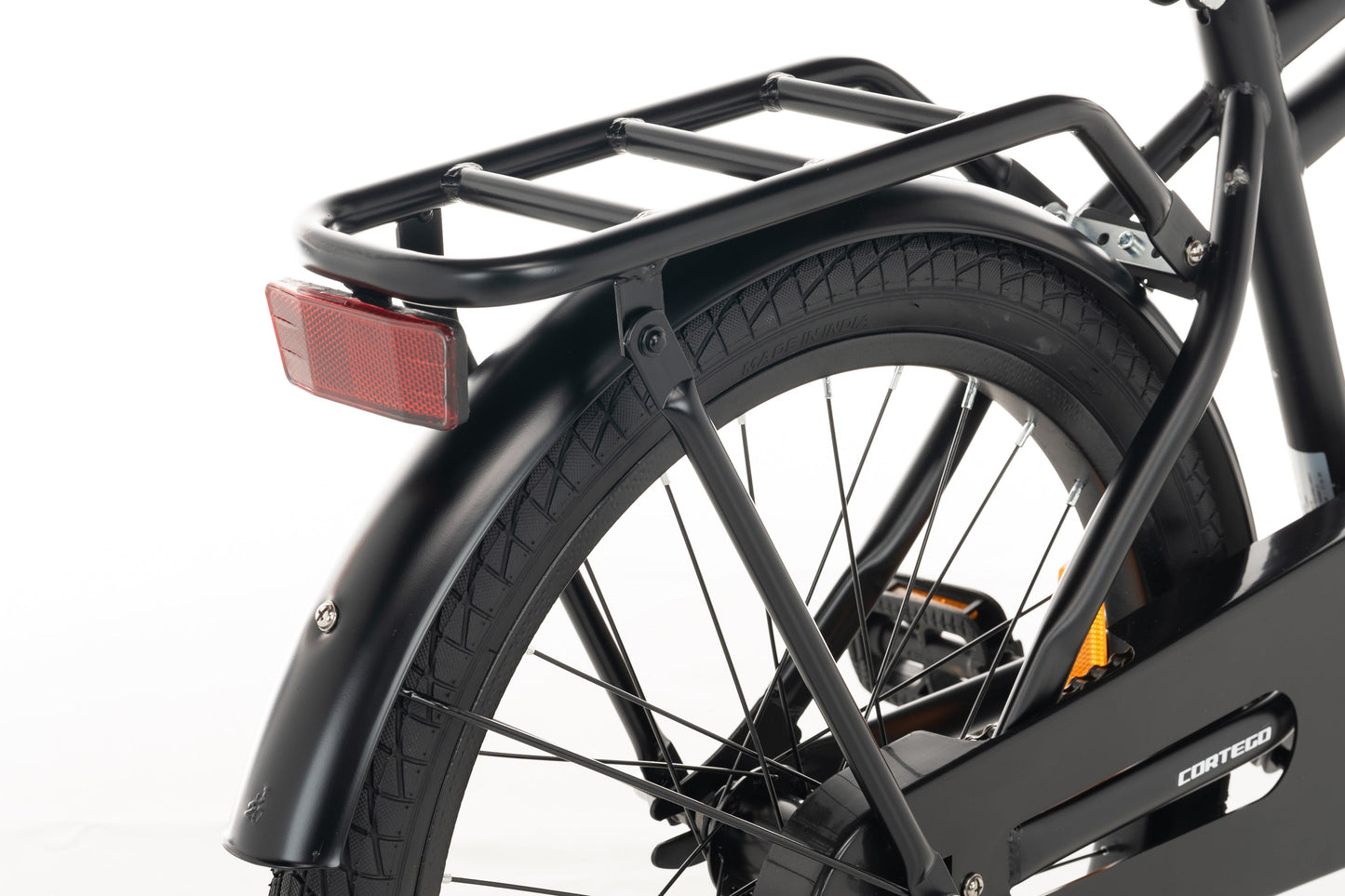 Urban Jongensfiets Mat-Zwart 12 inch