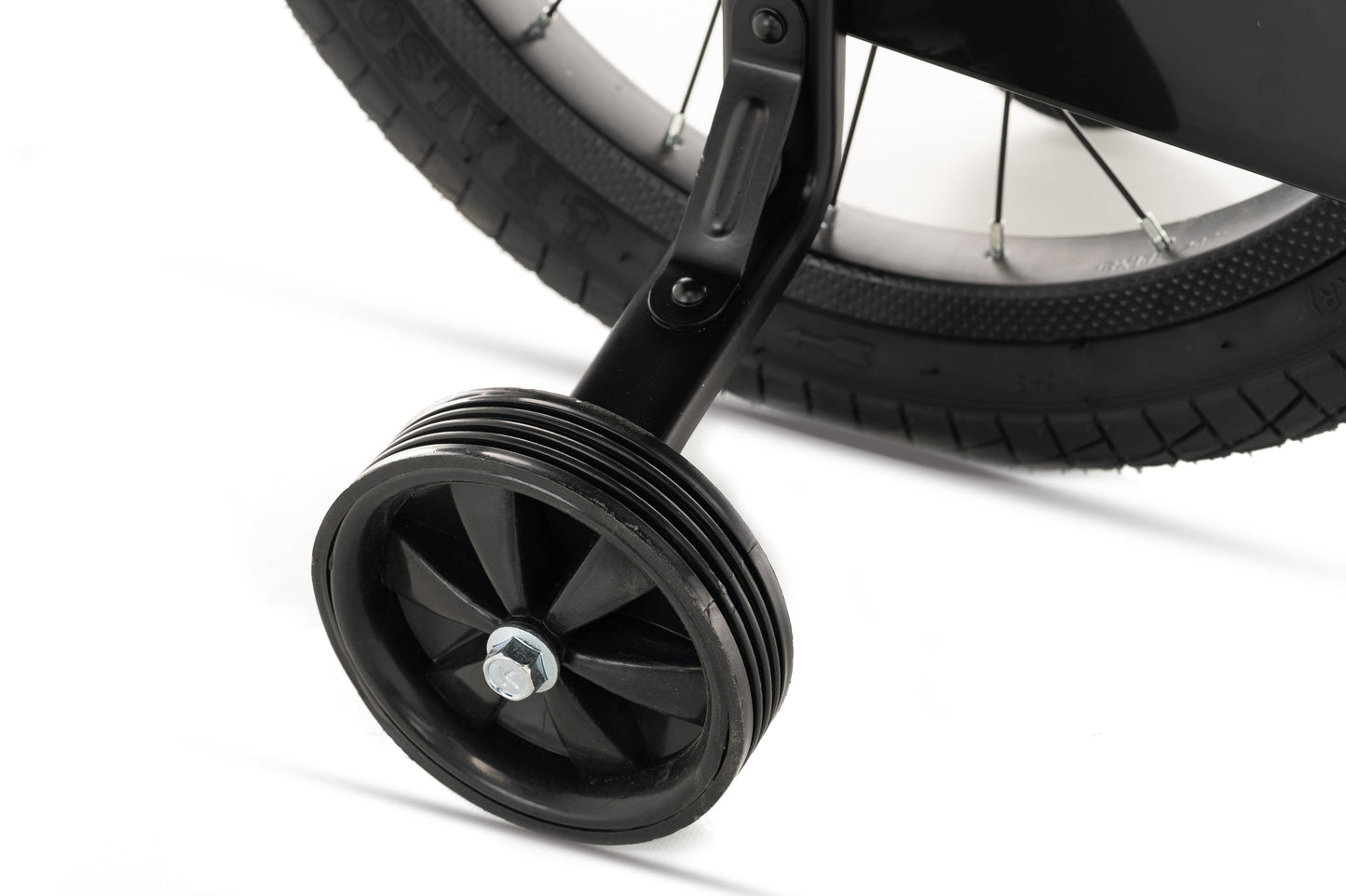 Urban Jongensfiets Mat-Zwart 14 inch