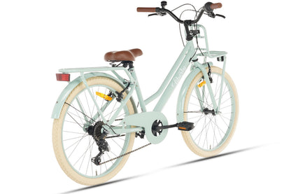 Liberty D7 Meisjesfiets 22 inch - 7 Versnellingen - Groen