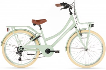 Cortego Transporter Meisjesfiets 22 Inch - 7 Versnellingen - Groen