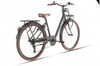 Cortego Excellent Meisjesfiets 26 Inch - 7 Versnellingen - Mat-Zwart