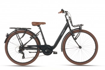 Cortego Excellent Meisjesfiets 26 Inch - 7 Versnellingen - Mat-Zwart