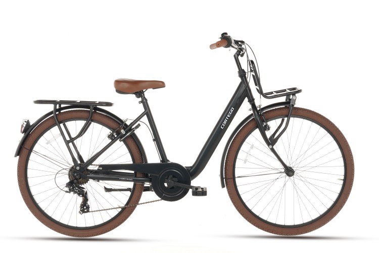 Cortego Excellent Meisjesfiets 26 Inch - 7 Versnellingen - Mat-Zwart