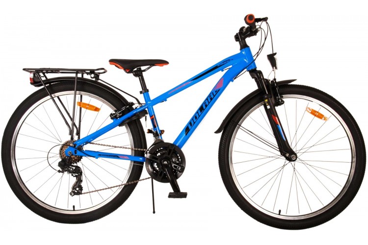 Volare Cross Jongensfiets Blauw 26 Inch - 18 versnellingen