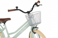 Cortego Liberty Meisjesfiets Groen 22 Inch + Mand