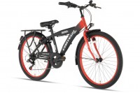 Cortego Rebel Jongensfiets 26 Inch Rood - 6 Versnellingen