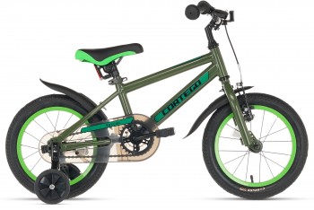 Cortego Valcon Jongensfiets Groen 14 Inch