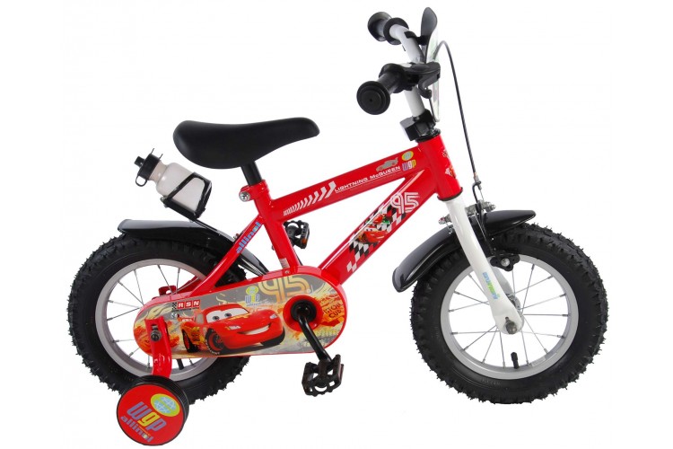 Disney Cars Jongensfiets 12 inch Rood