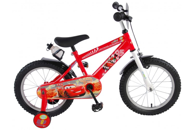 Disney Cars Jongensfiets Rood 16 inch