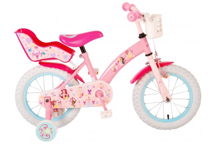 Disney Princess Meisjesfiets 14 Inch Roze 