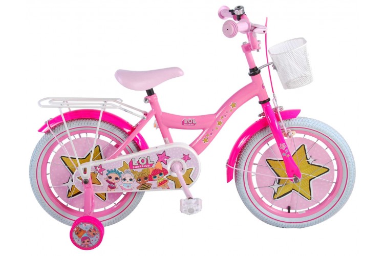 LOL Surprise Meisjesfiets 16 Inch Roze 