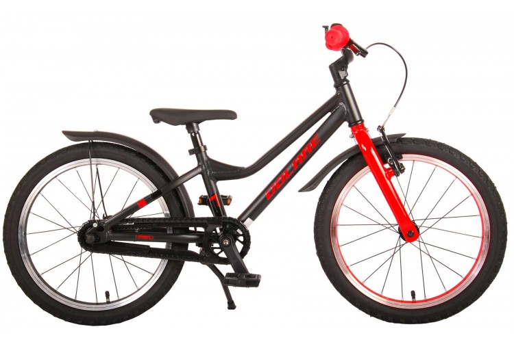 Volare Blaster Jongensfiets Zwart Rood 18 Inch 