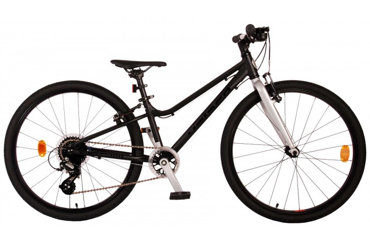 Volare Dynamic 8-Speed Jongensfiets Mat-Zwart 24 Inch