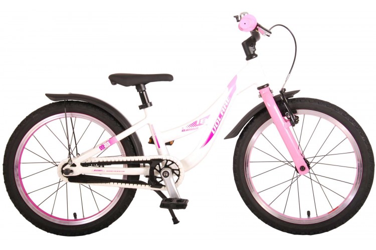 Volare Glamour Meisjesfiets 18 Inch Parelmoer Roze