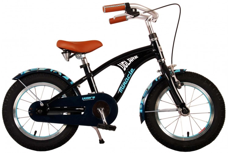 Volare Miracle Cruiser Jongensfiets Mat Blauw 14 Inch