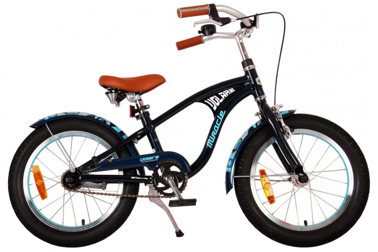 Volare Miracle Cruiser Jongensfiets Mat Blauw 16 inch