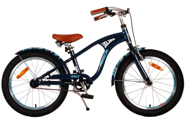 Volare Miracle Cruiser Jongensfiets Mat Blauw 18 Inch 