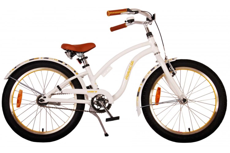 Volare Miracle Cruiser Meisjesfiets Wit 20 Inch