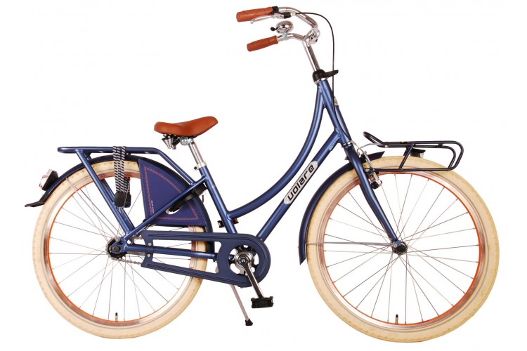 Volare Oma Classic Meisjesfiets Mat Blauw 24 inch