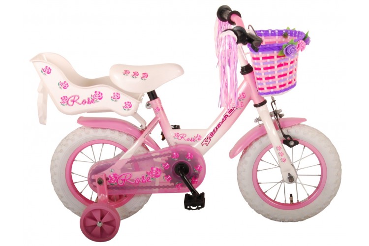 Volare Rose Meisjesfiets 12 Inch Roze 