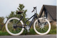 Valenti X5 Elektrische Damesfiets Zwart