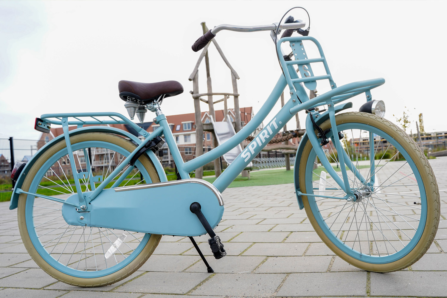 Charlotte Bronte Prediken Communistisch Spirit Cargo Meisjesfiets Mint-Groen 24 inch - Meisjesfiets | City-Bikes.nl