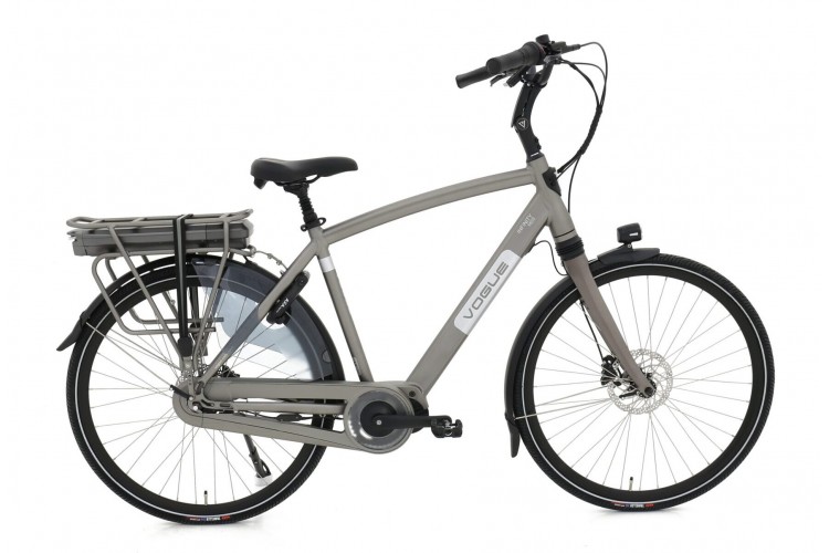 Vogue Infinity Elektrische Herenfiets N8 28 inch Grijs M300