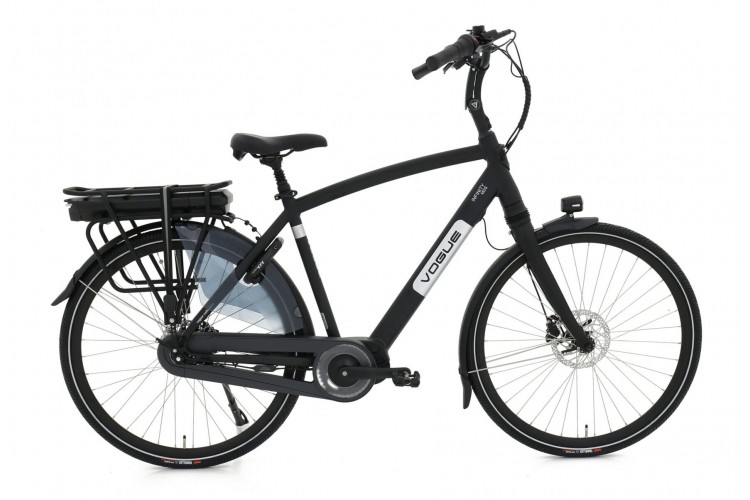 Vogue Infinity Elektrische Herenfiets N8 28 inch Zwart M300