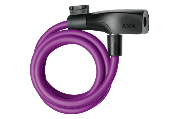 Axa Kabelslot Resolute 120/8 Royal Purple