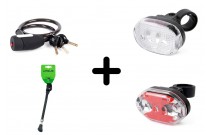 COMBIDEAL -  Kabelslot + standaard + Simson Verlichtingset