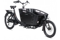 Vogue Superior 2 Elektrische Bakfiets 7 Speed Matt Black 470Wh