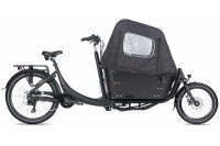 Vogue Superior 2 Elektrische Bakfiets 7 Speed Matt Black 470Wh