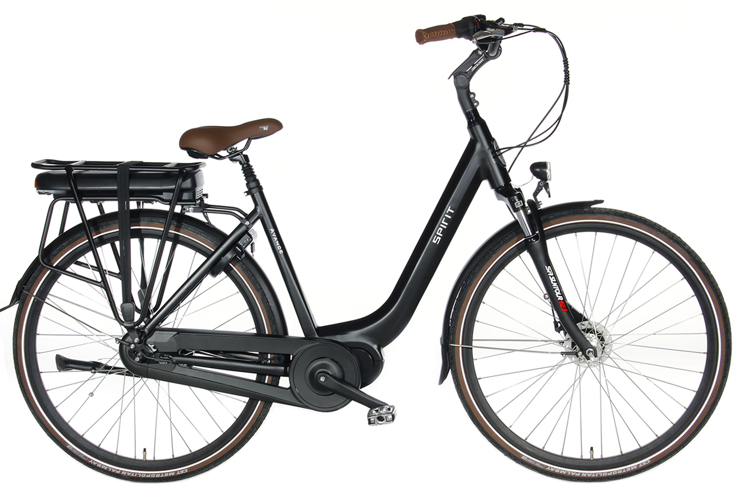 Spirit N8 Elektrische Damesfiets middenmotor| Euro | City-Bikes.nl
