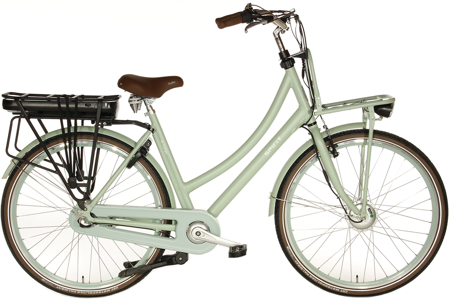 Soldaat Werkloos Chip Spirit E-Cargo N3 Elektrische Transportfiets Groen | 1099,- Euro |  City-Bikes.nl