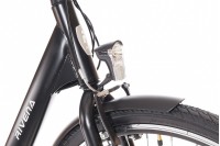 Rivena E-Go Plus D7 Elektrische Damesfiets Mat-zwart