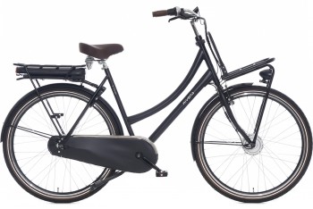 Rivena Cargo N7 Elektrische Transportfiets Mat-Zwart