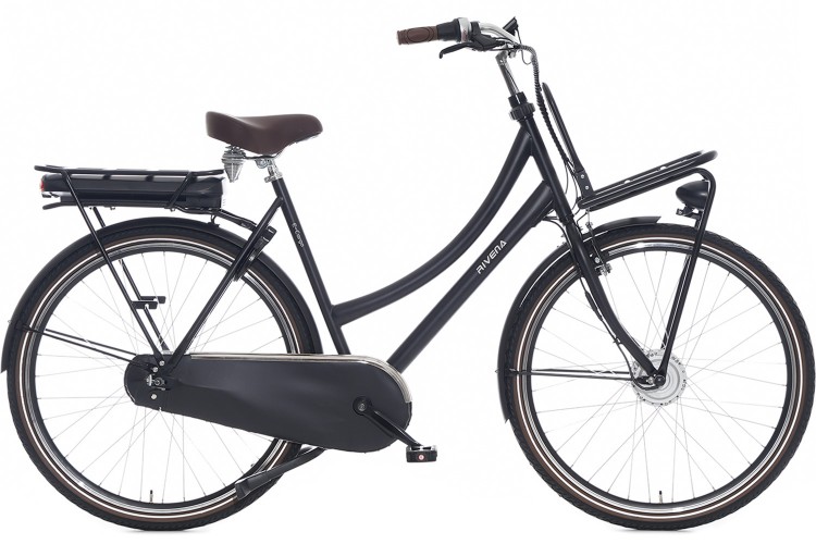 Rivena Cargo N3 Elektrische Transportfiets Mat-zwart