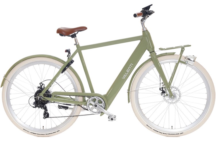 Valenti X7 Elektrische Herenfiets Groen