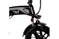 Troy All Road Elektrische Vouwfiets D7 20 inch Zwart