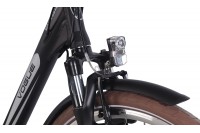 Vogue Basic Elektrische Fiets N7 28 inch Zwart-Bruin