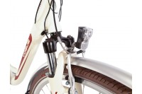 Vogue Basic Elektrische Fiets N3 28 inch Crème Wit