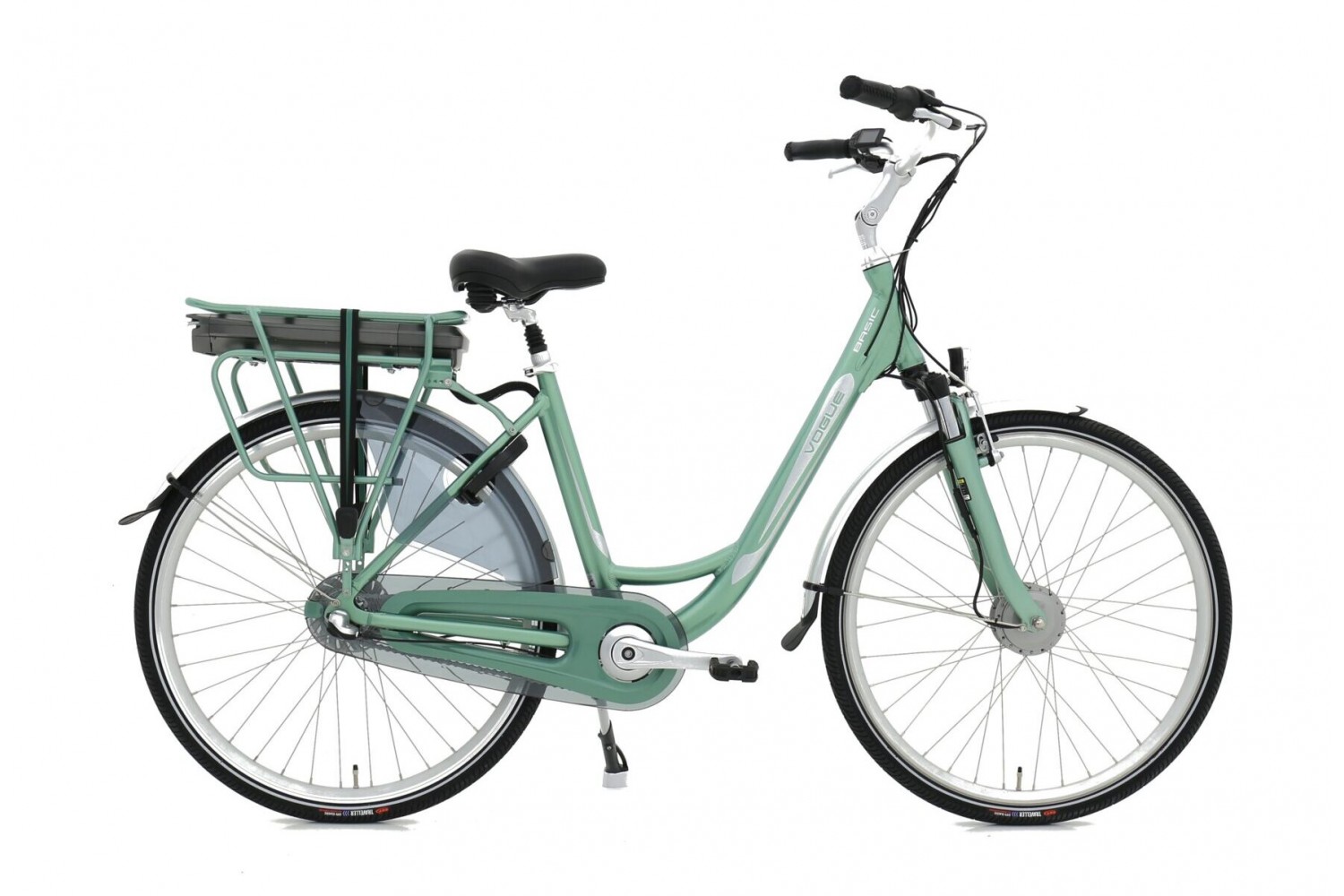 Succes herder mooi Vogue Basic Elektrische Fiets N3 28 inch Groen | 899,- Euro | City-Bikes.nl