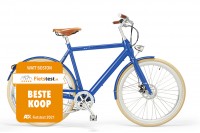 Watt Boston Heren Elektrische Stadsfiets Blauw