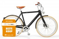 Watt Boston Heren Elektrische Stadsfiets Zwart