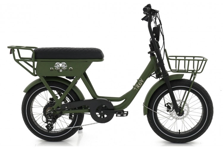 Vogue Diablo Elektrische Fatbike 7D Groen